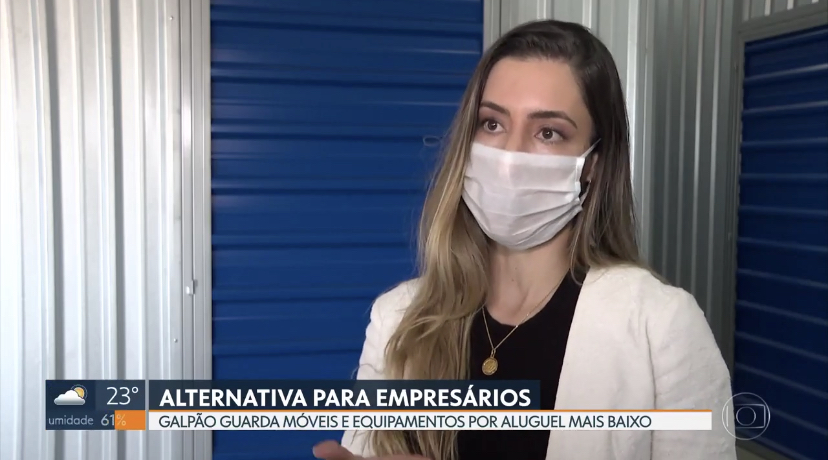 Entrevista fundadora da Bsbox para a TV Globo